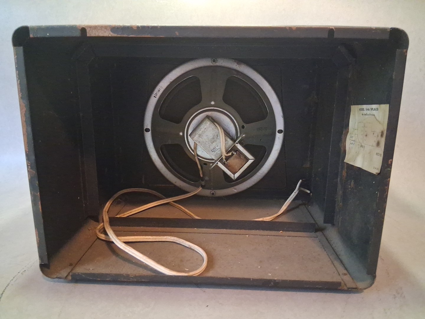 Vintage Hallicrafters Model R-46 Speaker - Untested As Is