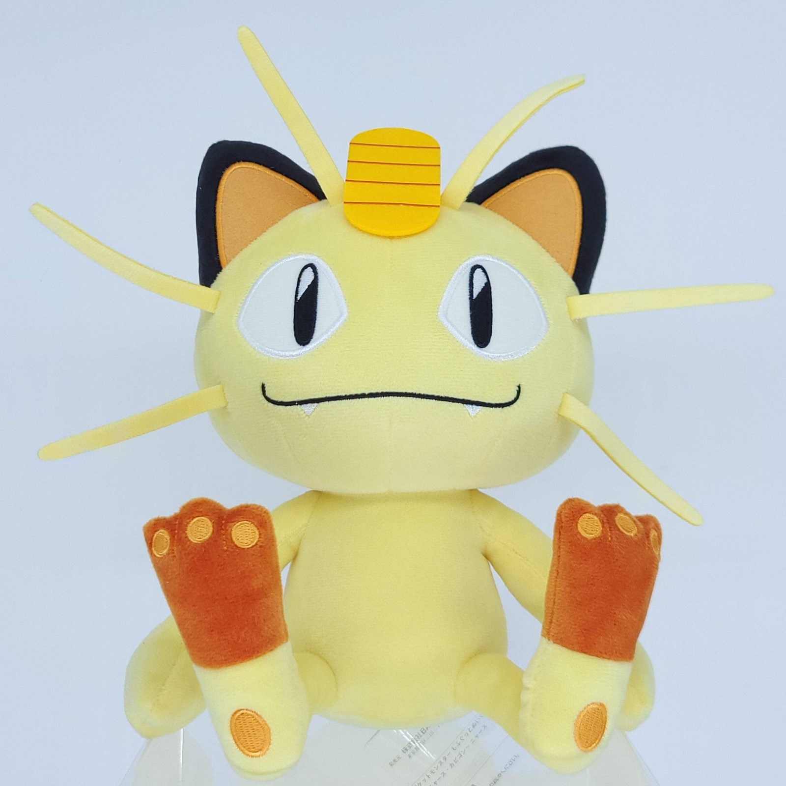 Pokemon Meowth Mofugutto Bandai Plush Japan