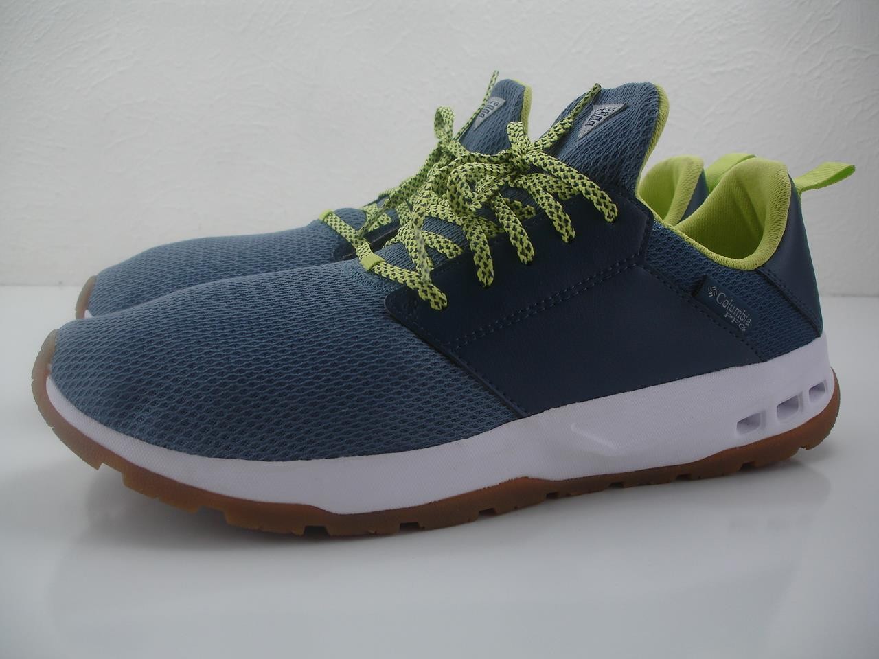 Men's sz 12 M Columbia PFG Low Dark Blue Fishing Series BM0094-464 Shoes Sneaker