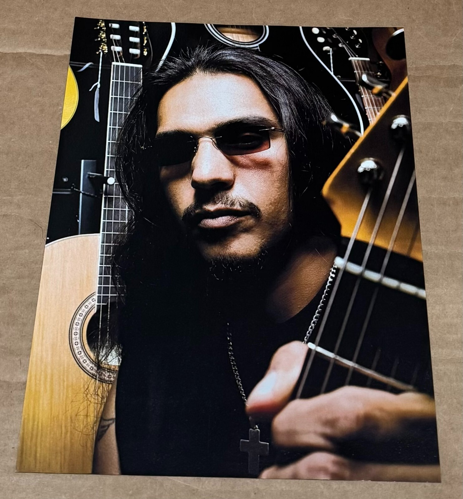 HENRY GARZA of LOS LONELY BOYS - Music Print Ad Photo - 2008