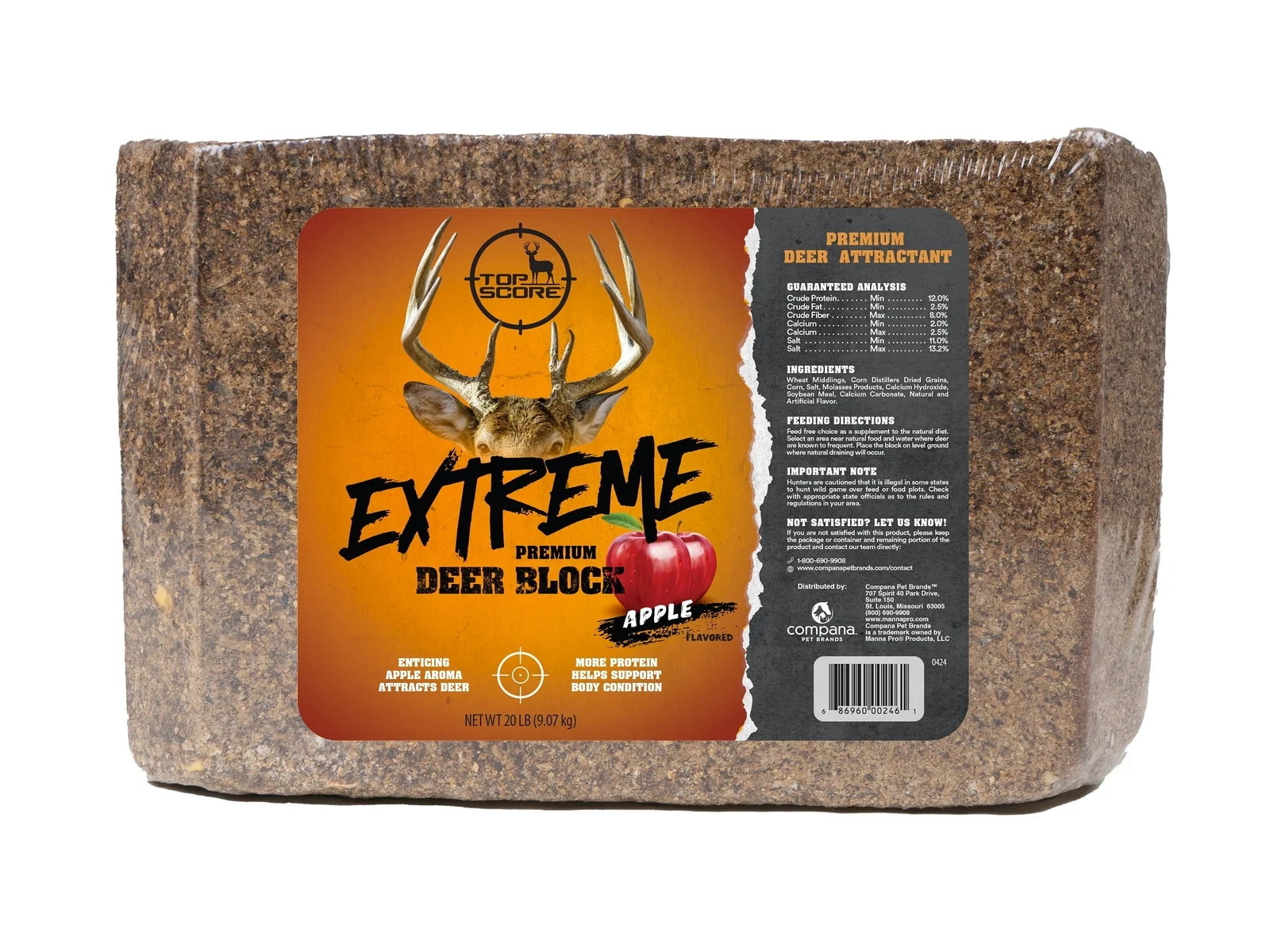 Deer Block 20lb,FREE SHIPPING
