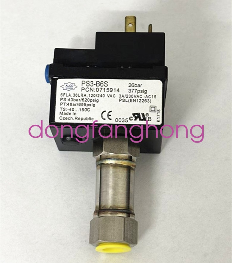 1pcs NEW ALCO  pressure switch PS3-B6S 26bar  DHL or fedex or UPS