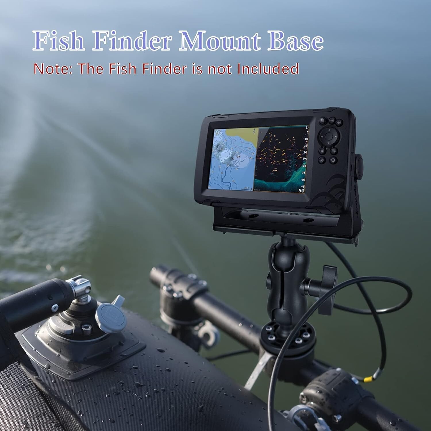 RAM Composite Mount for Fishfinder Marine Electronics GPS Brackets