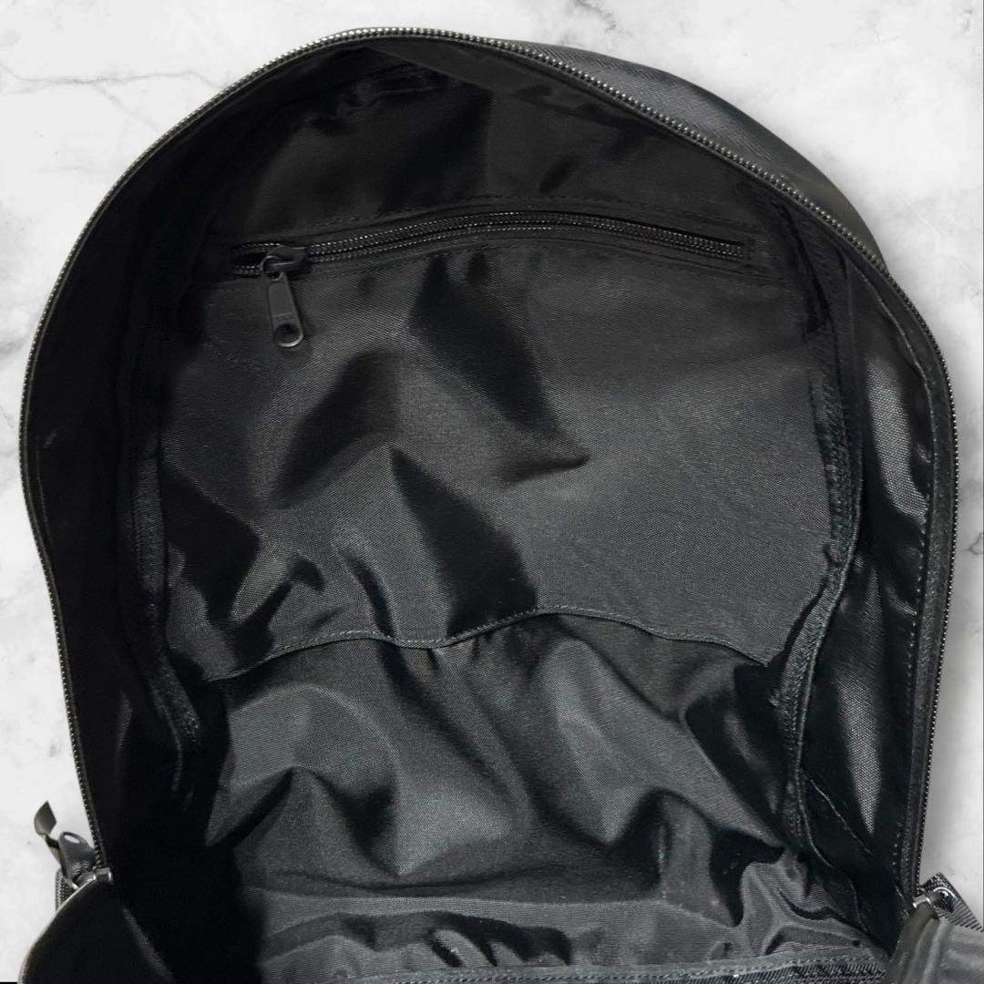 Porter ROUND Daypack Nylon Black Used From Japan