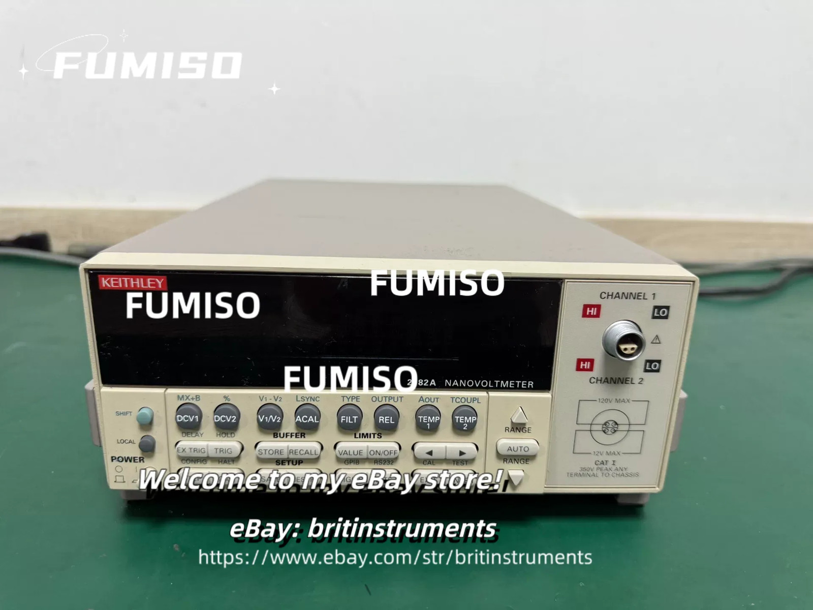 1pcs used Keithley 2182A Nanovoltmeter#br