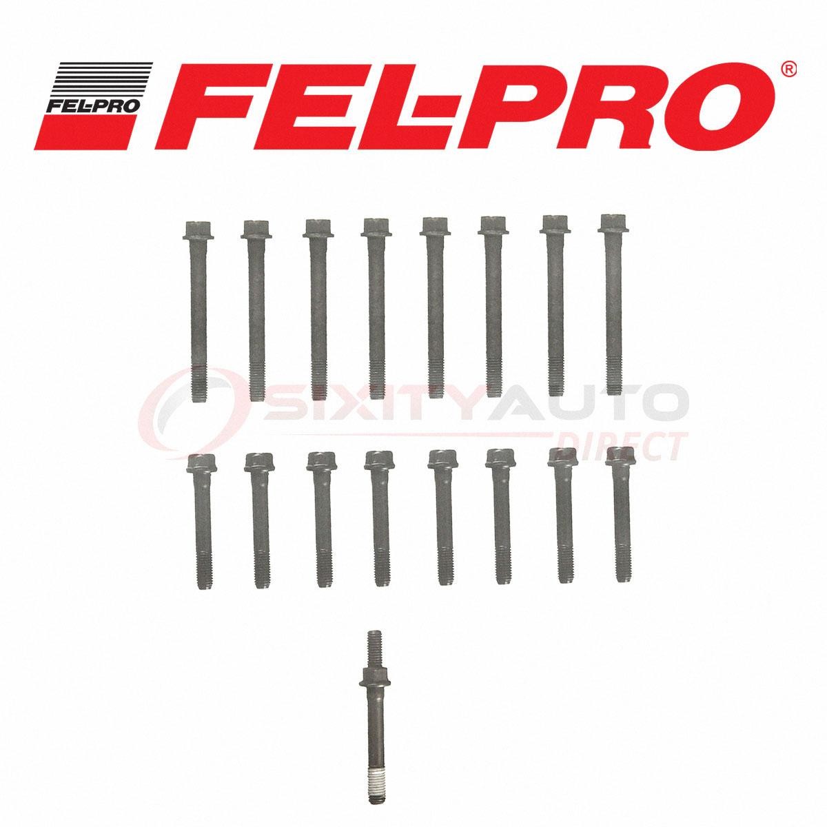 Fel-Pro Cylinder Head Bolt Set for 1991-1993 GMC Sonoma 2.8L V6 - Engine gi
