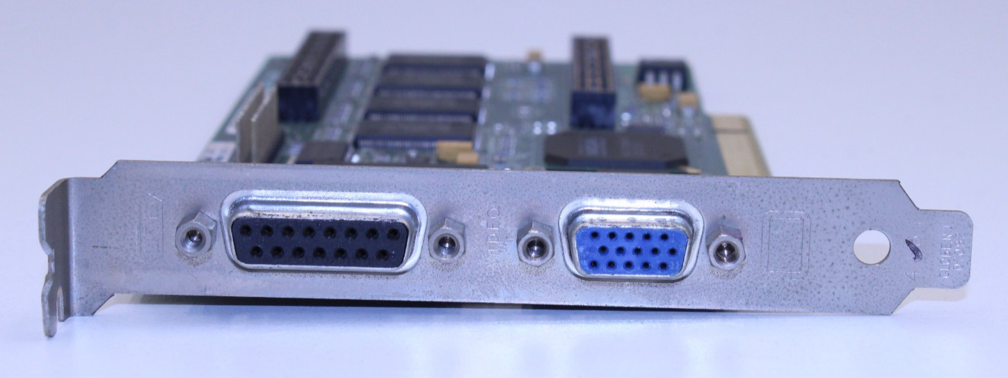 Matrox Millennium II PCI 4MB SDRAM VGA & Media XL Graphics Card - Tested