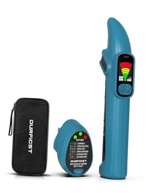 Circuit Breaker Finder with GFCI Outlet Tester, 90-135V NCV Electrical DCT320