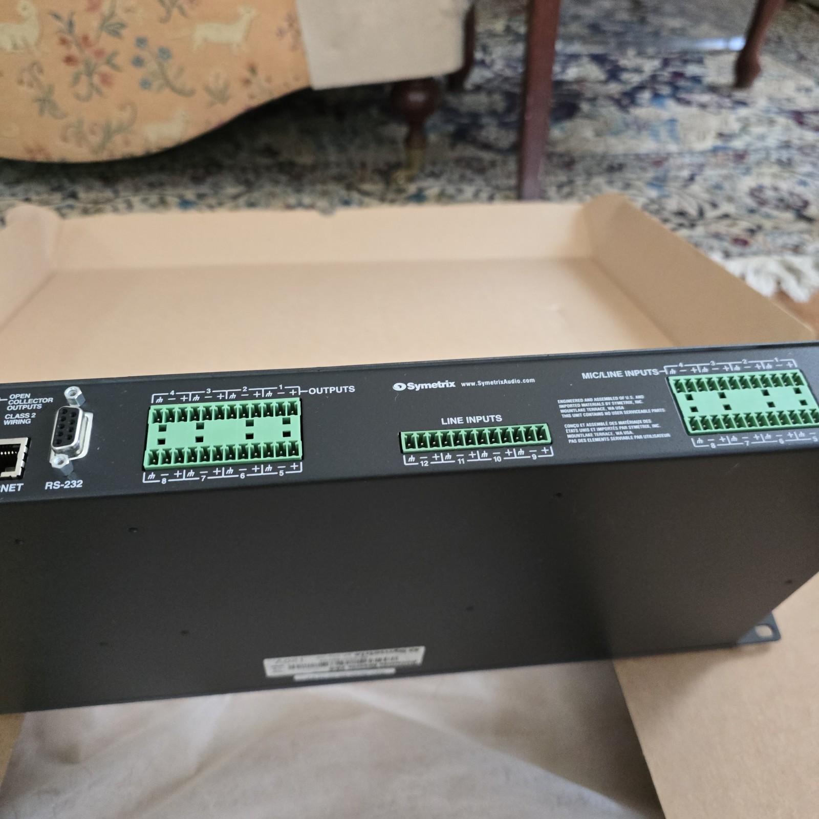 Symetrix Automix Matrix 780 Zone Mix Controller & Audio Processor