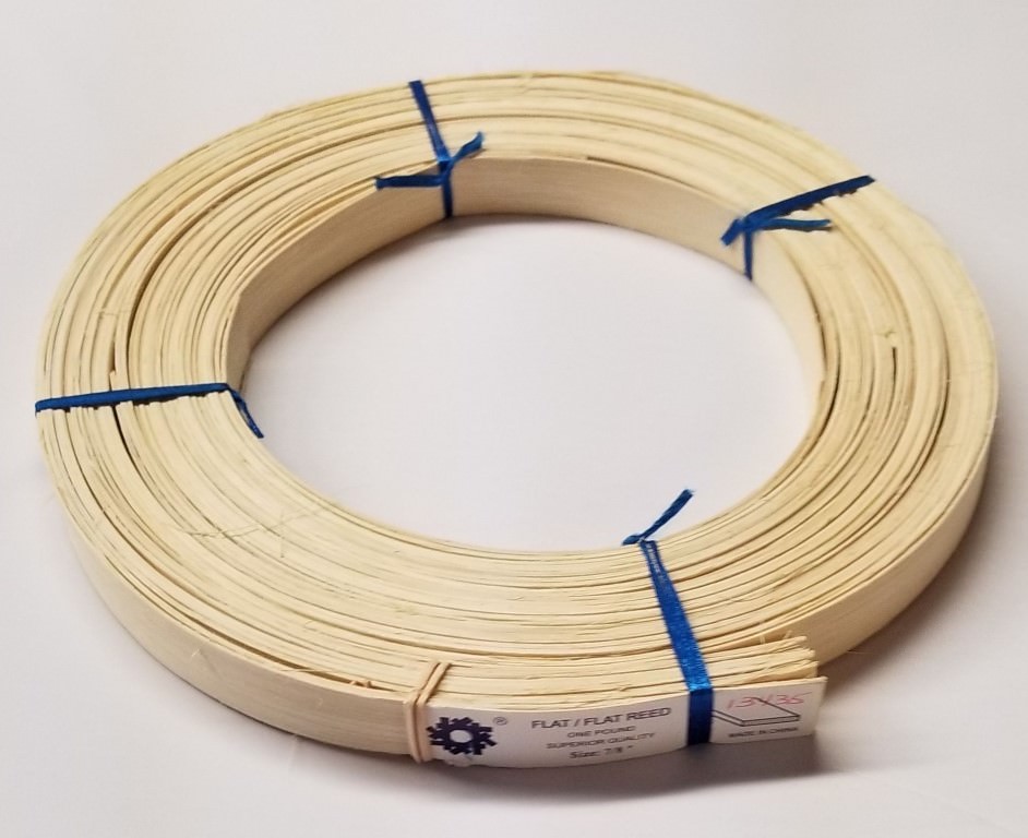 FLAT REED 1" SPLINT 80' Foot Coil basket seat chair cane spline weave wood new