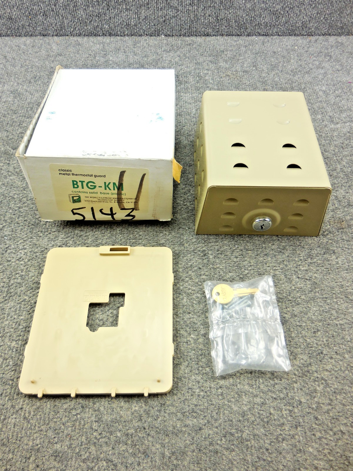 New Unused Beko BTG-KM Classic Metal Thermostat Guard