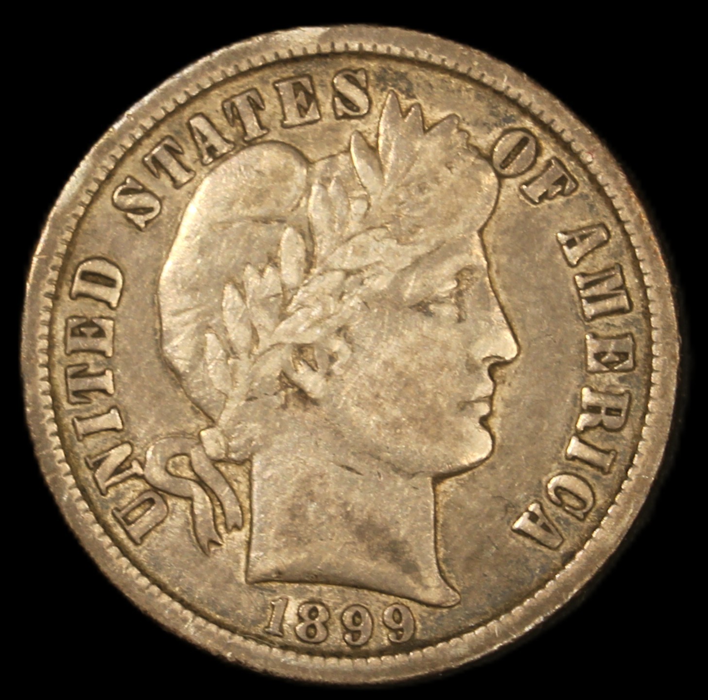 1899 O Barber Dime - Choice VF- SMH-826