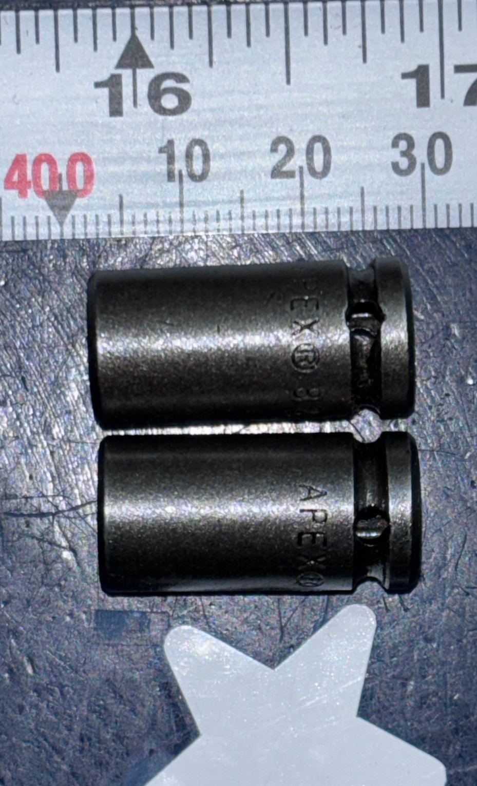 (2) Apex 1/4” Hex Bit Holder Adapter 1/4" Drive #825 TWO PCS