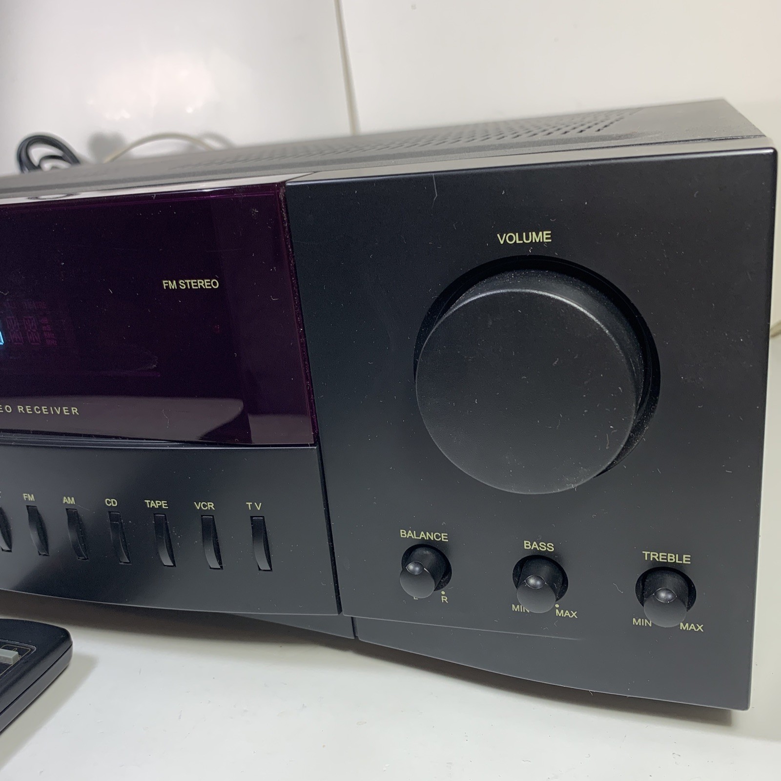 KLH R3100 Receiver HiFi Stereo Vintage Home Audio 2 Channel Radio Black Dolby