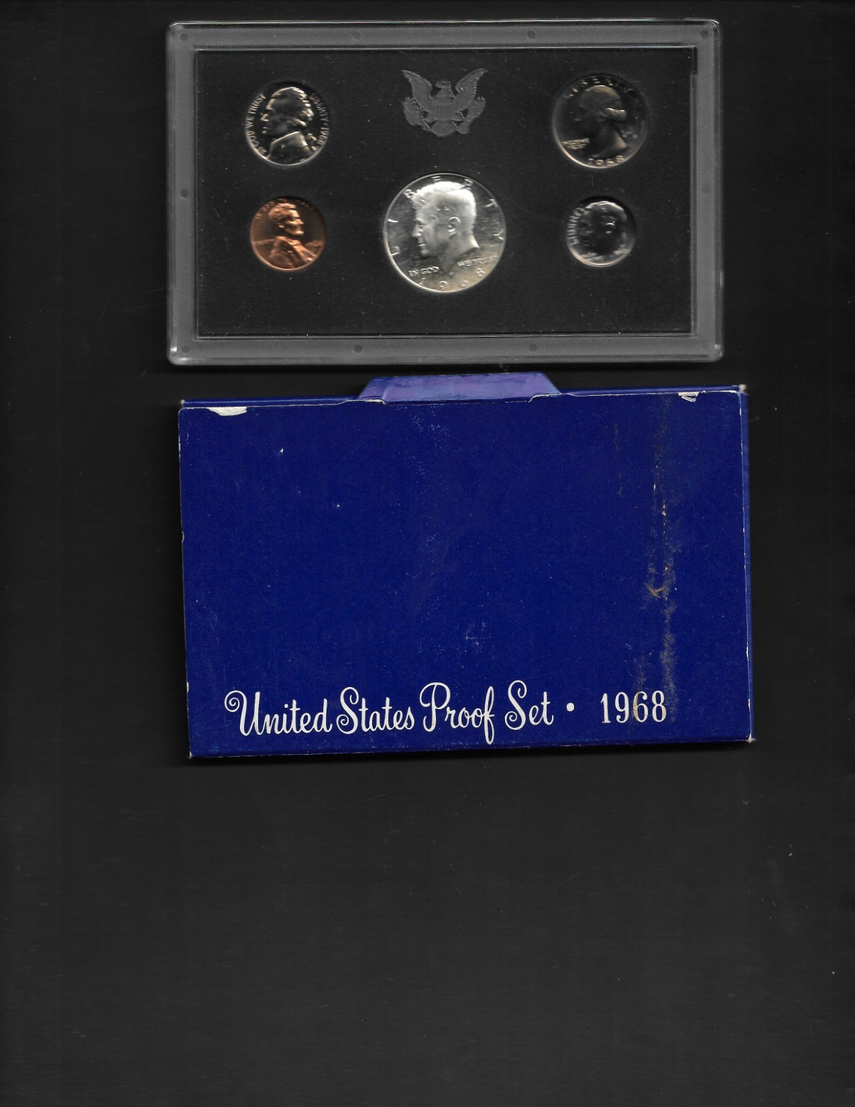 1968 S Proof Set, 5 Coins Free Shipping