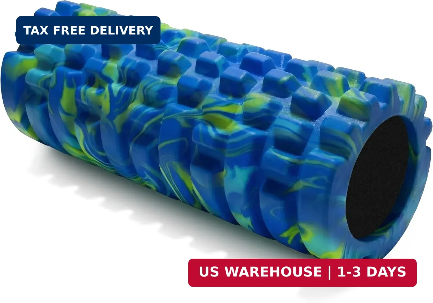 321 Strong Foam Roller - Medium Density Deep Tissue Massager for Muscle Massage