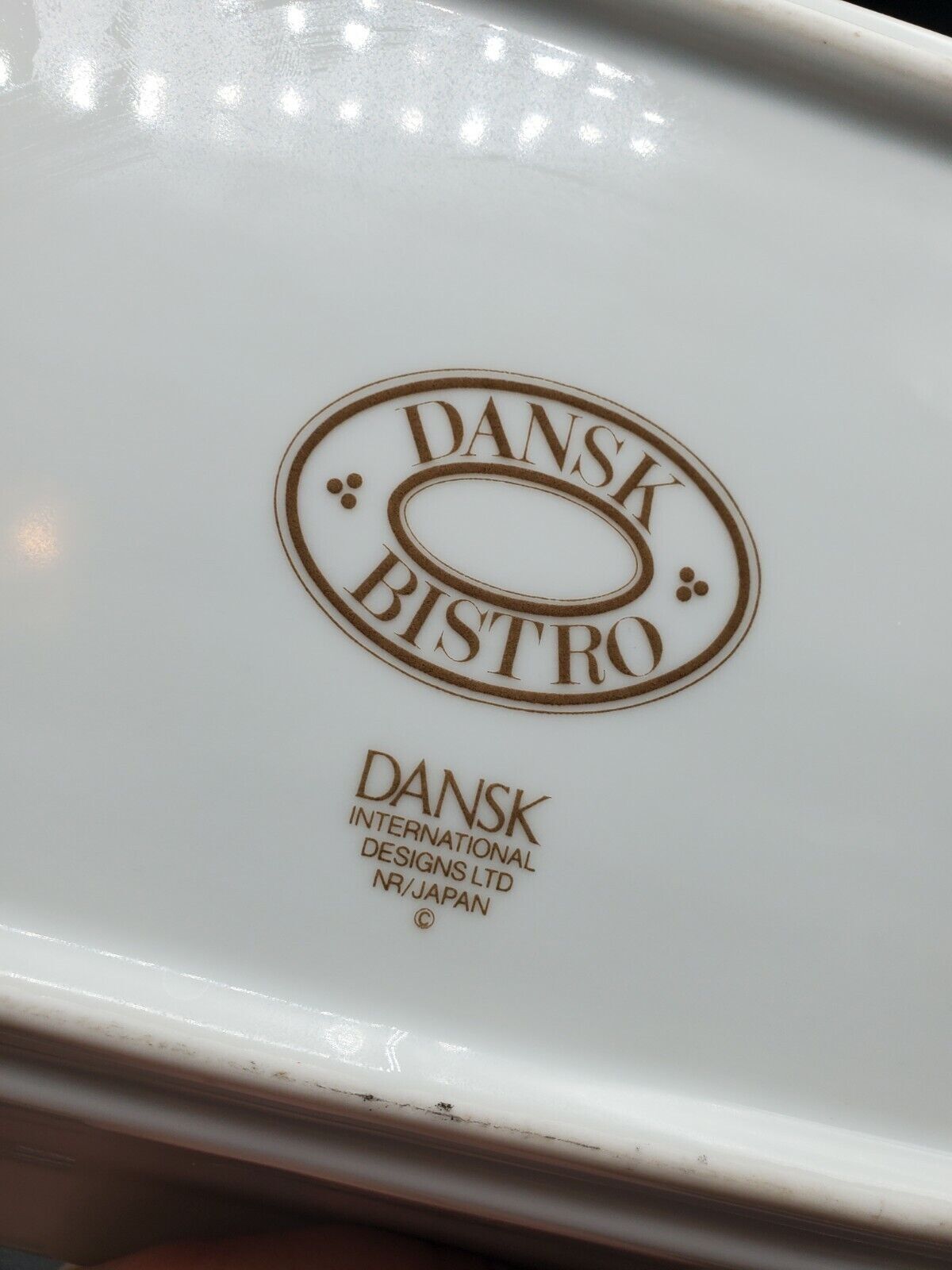 Dansk Bistro rectangle baking Casserole dish 12 7/8" X 7 3/4"