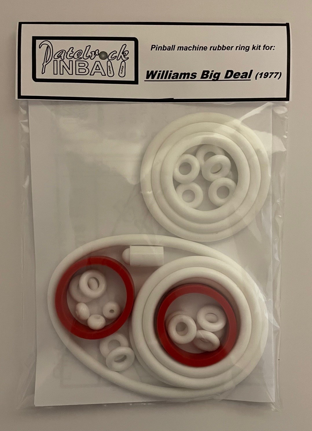 1977 Williams Big Deal Pinball Machine Rubber Ring Kit