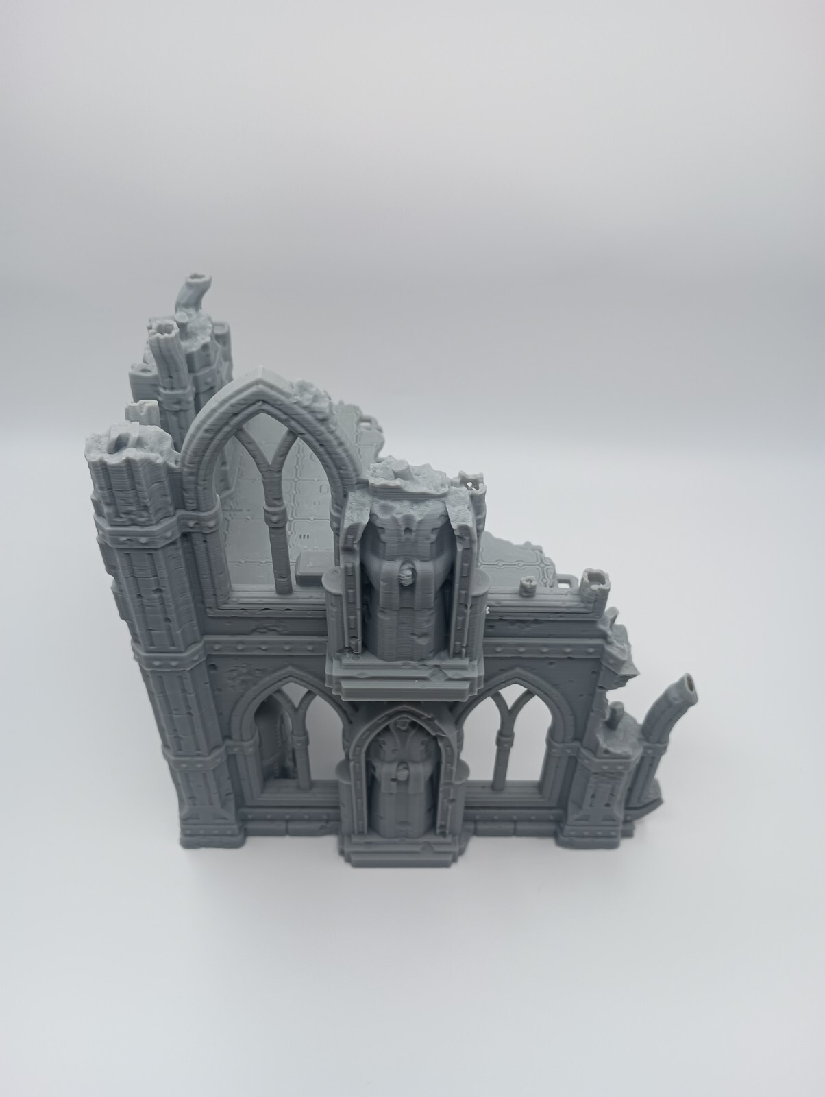 War Torn Sector 75 Modular Sci-Fi Ruin Building 9 -32mm Scale -Terrain