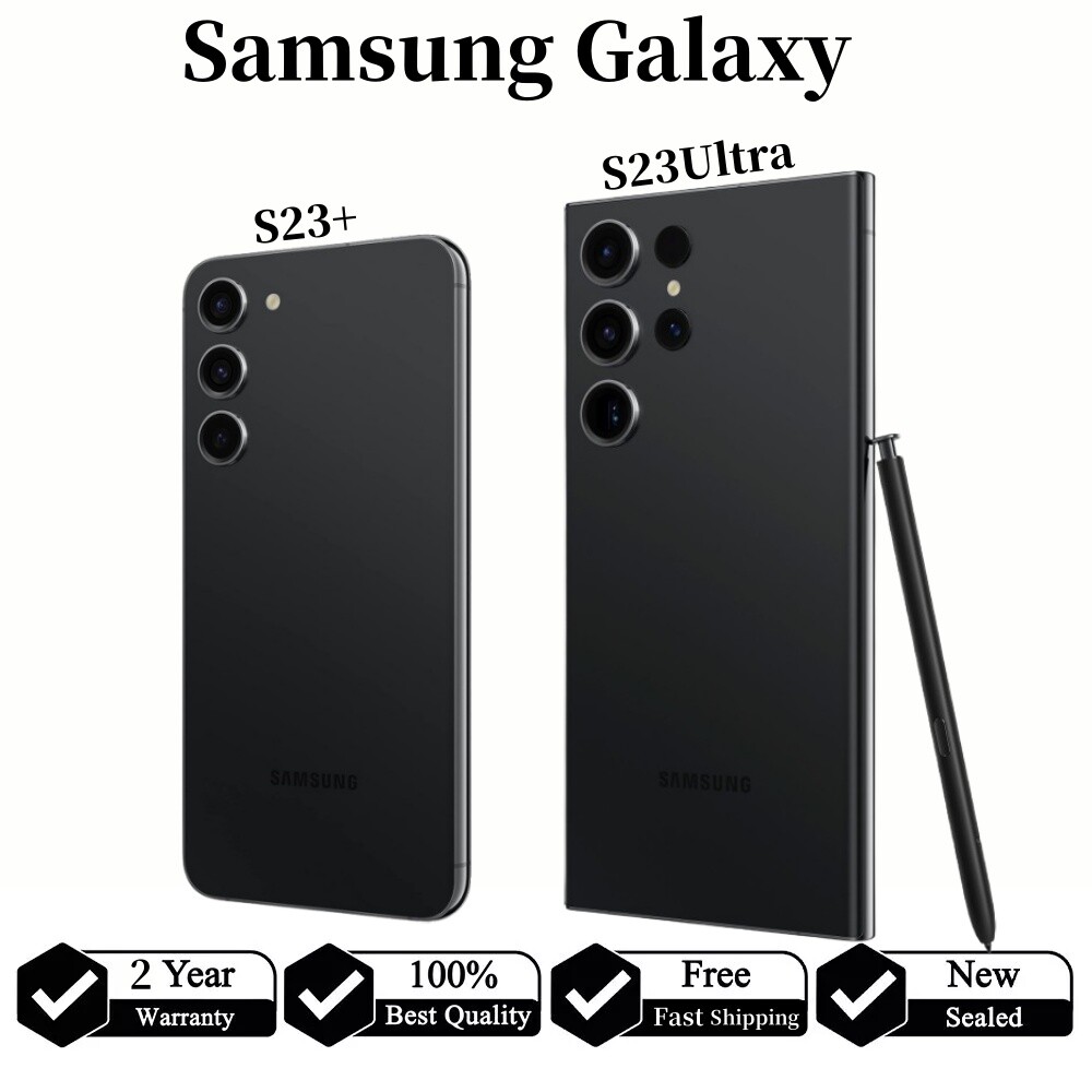 NEW Samsung Galaxy S23+Plus/S23 Ultra 5G 256/512GB Fully Unlocked 2-year warrant