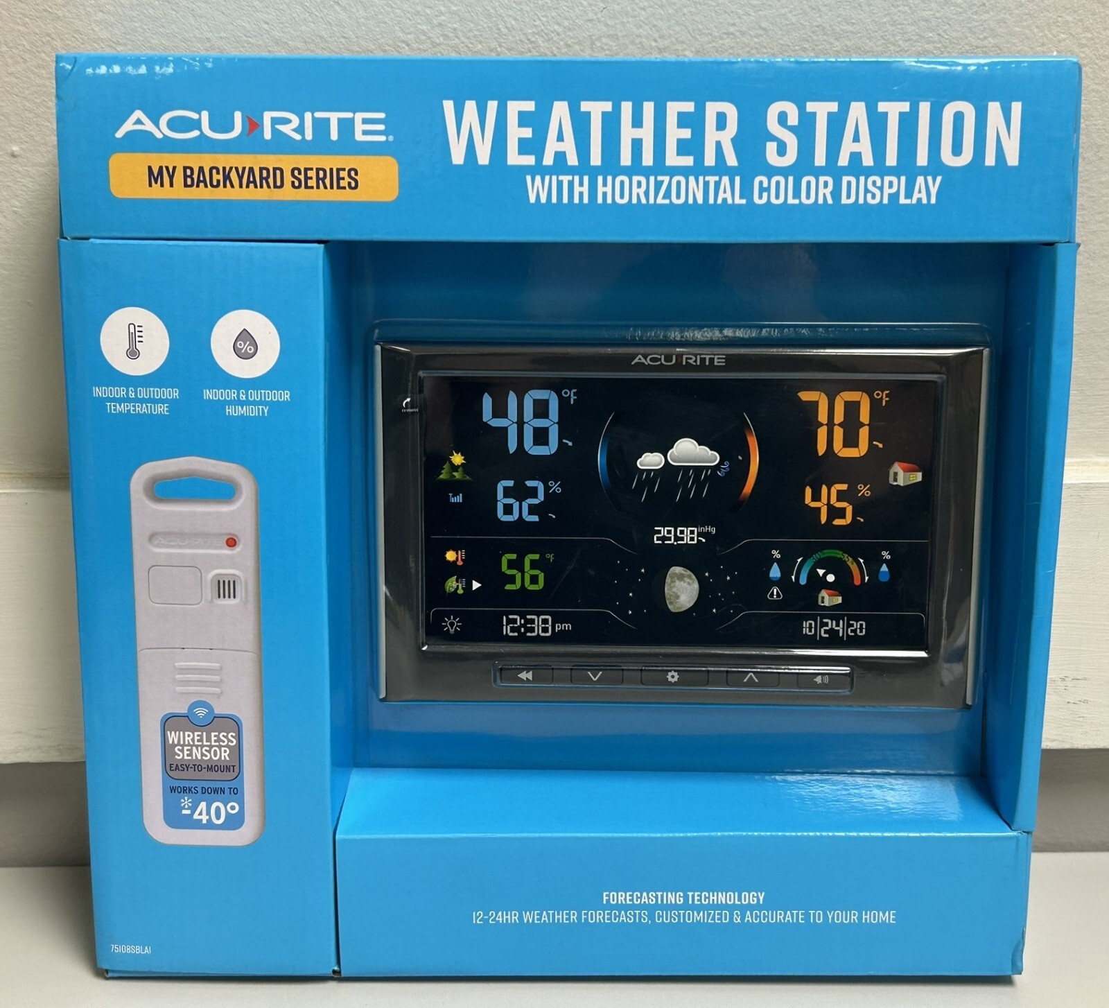 AccuRite Weather Forecaster Wireless Digital Color Display