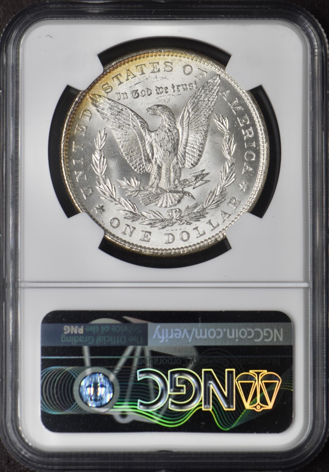 1883 Morgan Silver Dollar - NGC MS62 Toned - ✪COINGIANTS✪