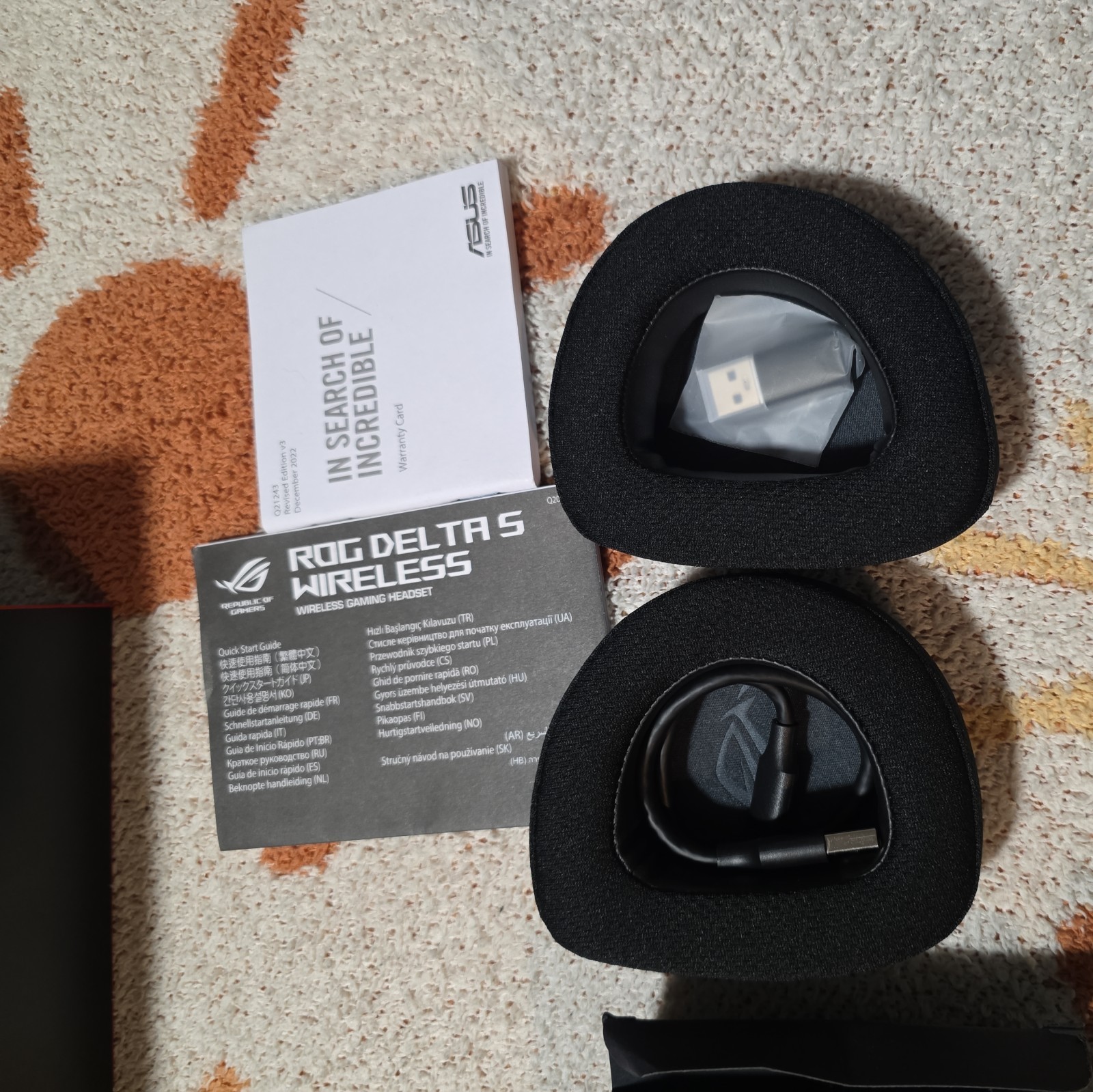ASUS ROG Delta S Wireless 2.4GHz & Bluetooth Wireless Gaming Headset