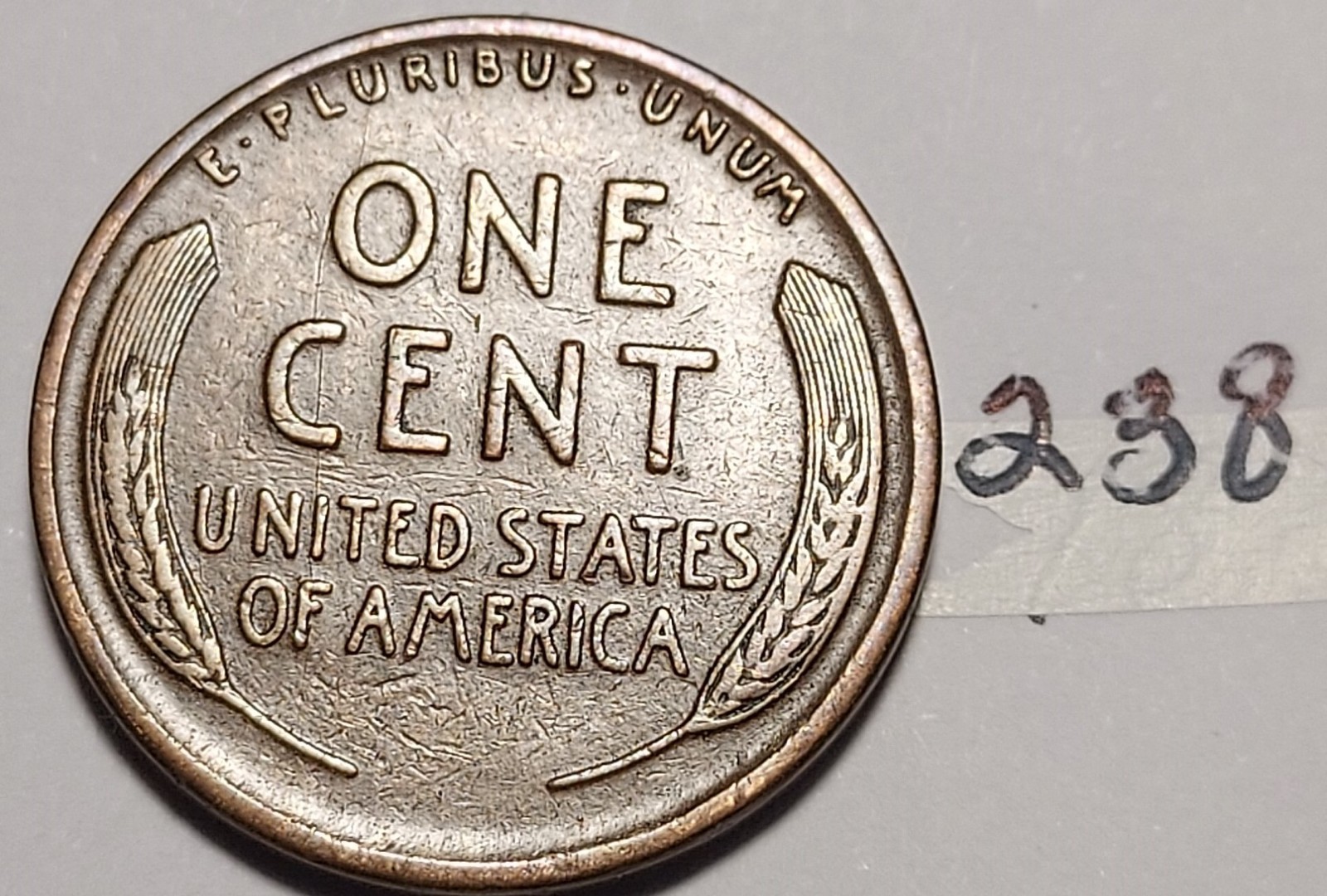 1928-D Lincoln Wheat Cent Extremely Fine #238