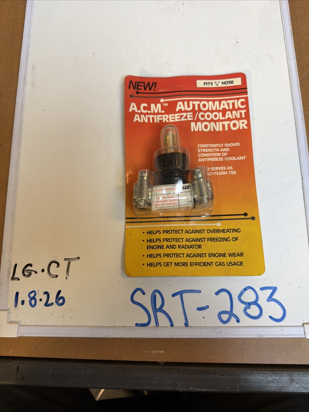 ACM Automatic Antifreeze Coolant Monitor, Fits 5/8 Hose, Vintage NOS  Original