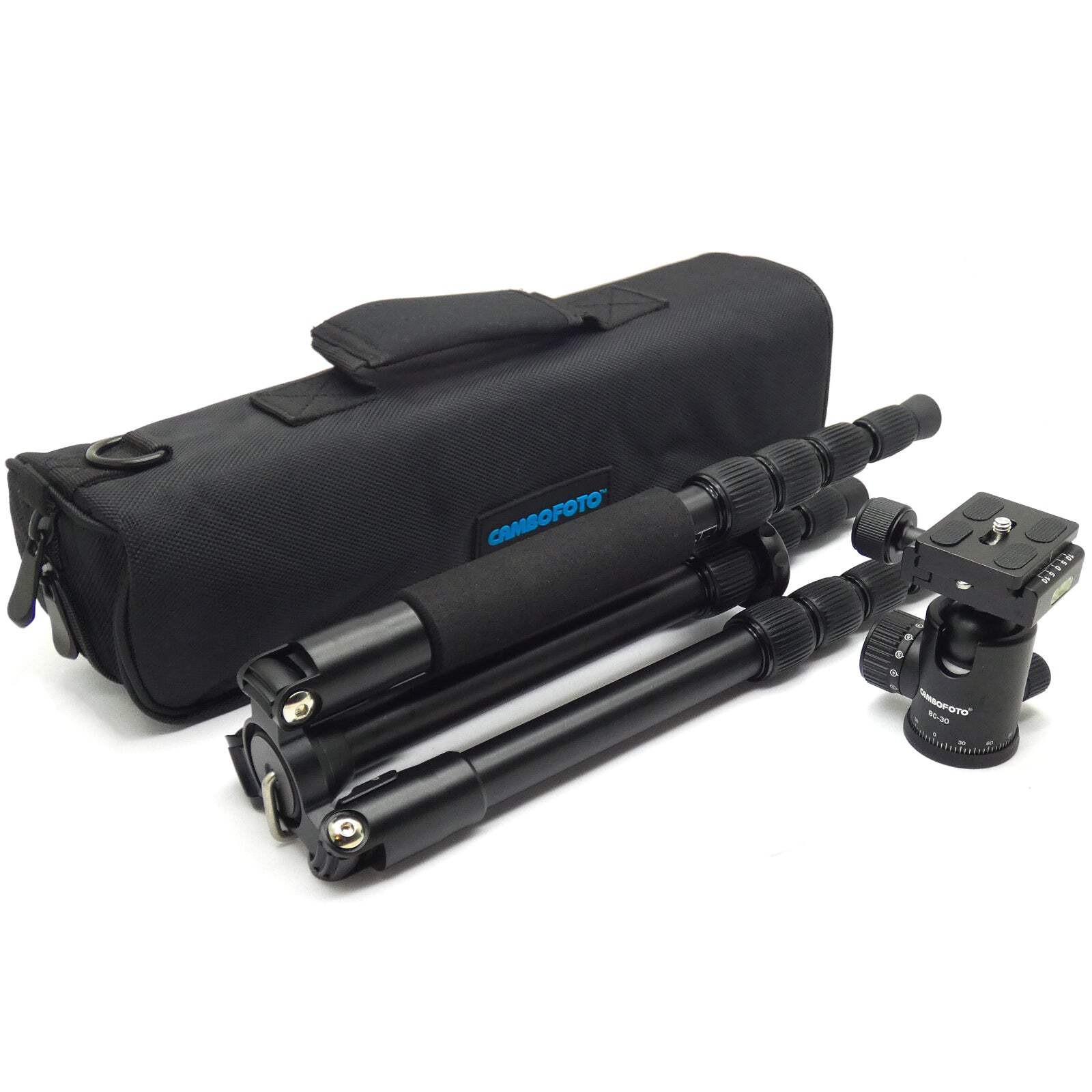 Cambofoto Photography Tripod 55"  w/ Ball Head System All Metal Construction FAS