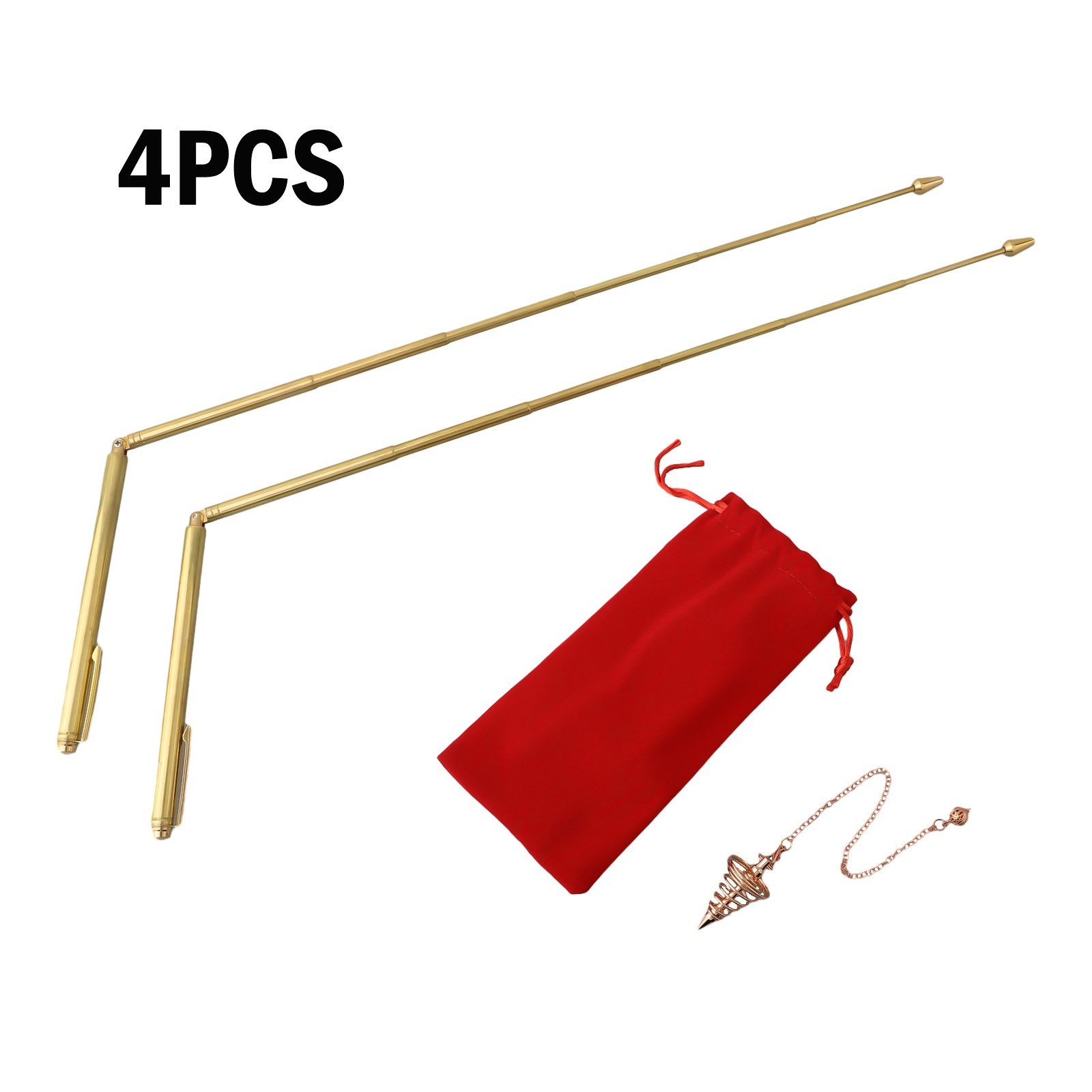 Advanced Metal Rod+Pendulum Pendant System Uncover the For Treasures Below