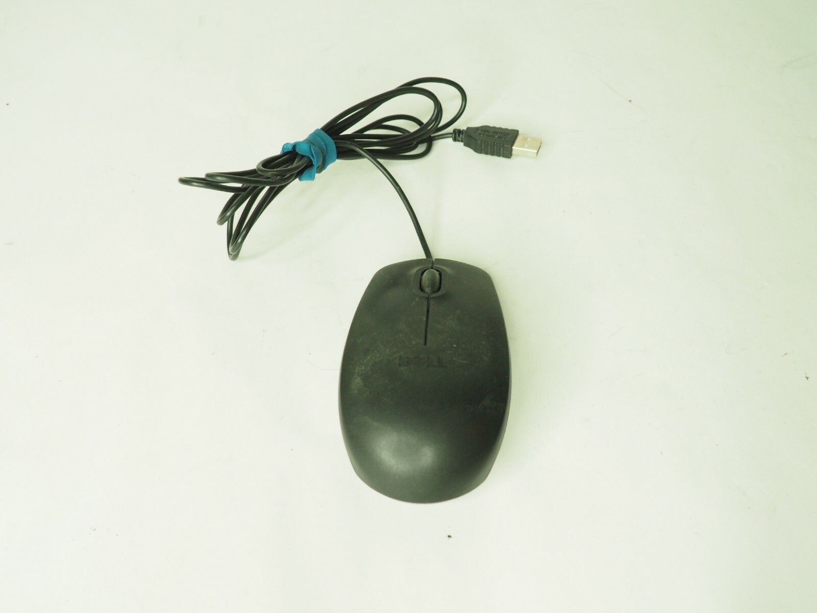 Genuine Dell Mouse USB Wired Optical Scroll Wheel MS111-L 9RRC7 Computer Fast