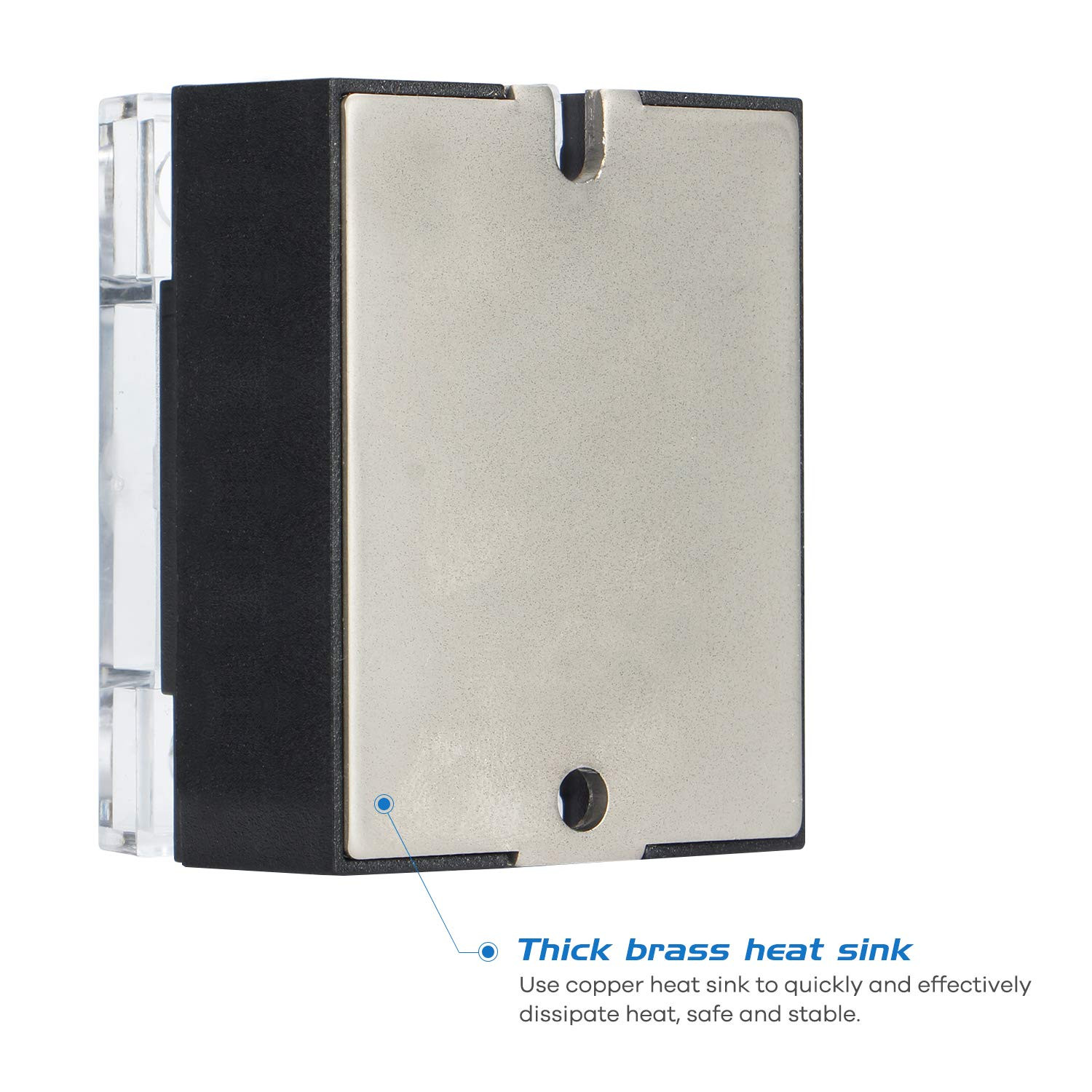 CG Solid State Relay SSR-40DA DC to AC Input 3-32VDC to Output 24-480VAC 40A Sin