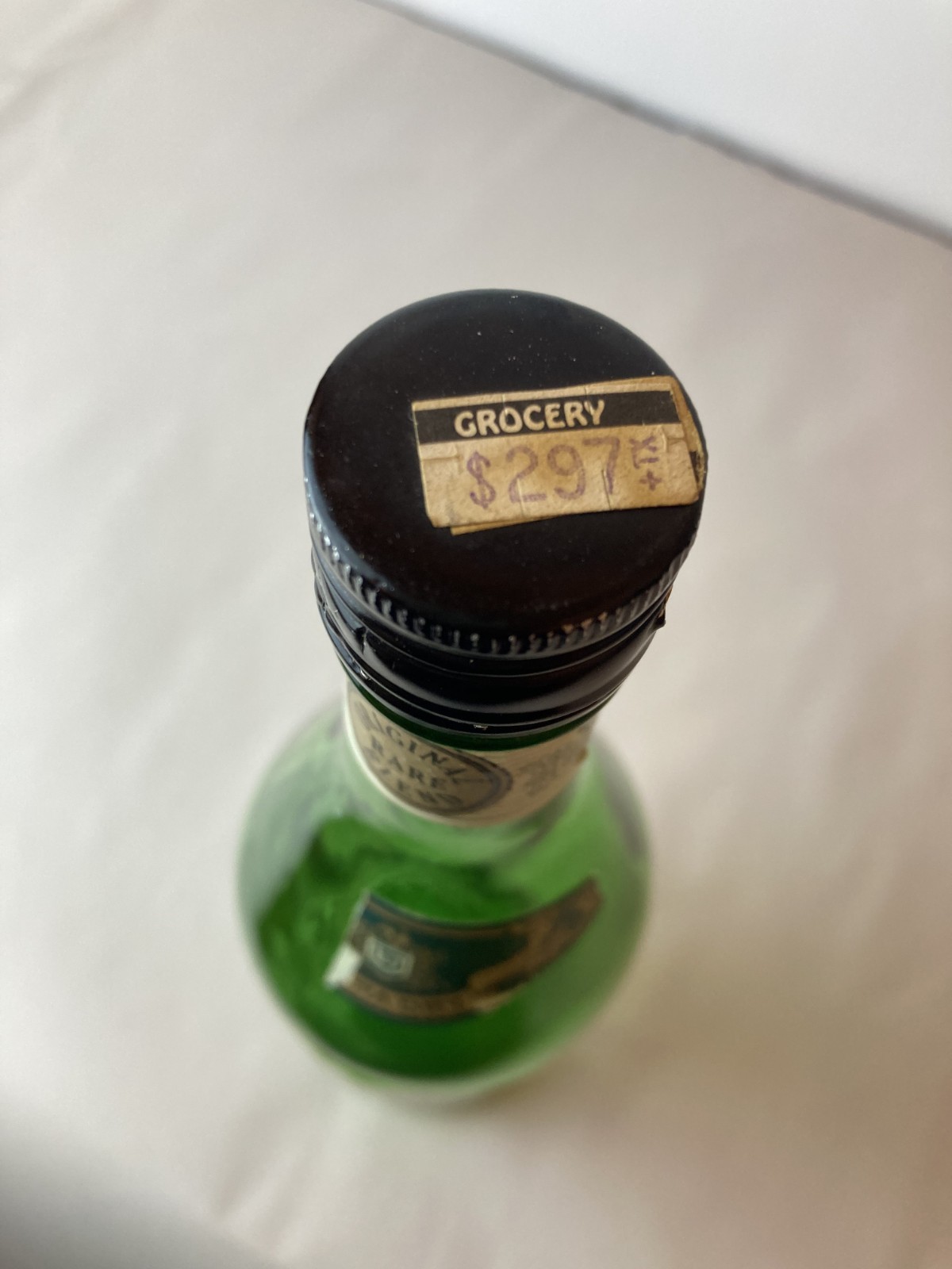 Gallo Extra Dry Vermouth Original Rare Blend Bottle Empty