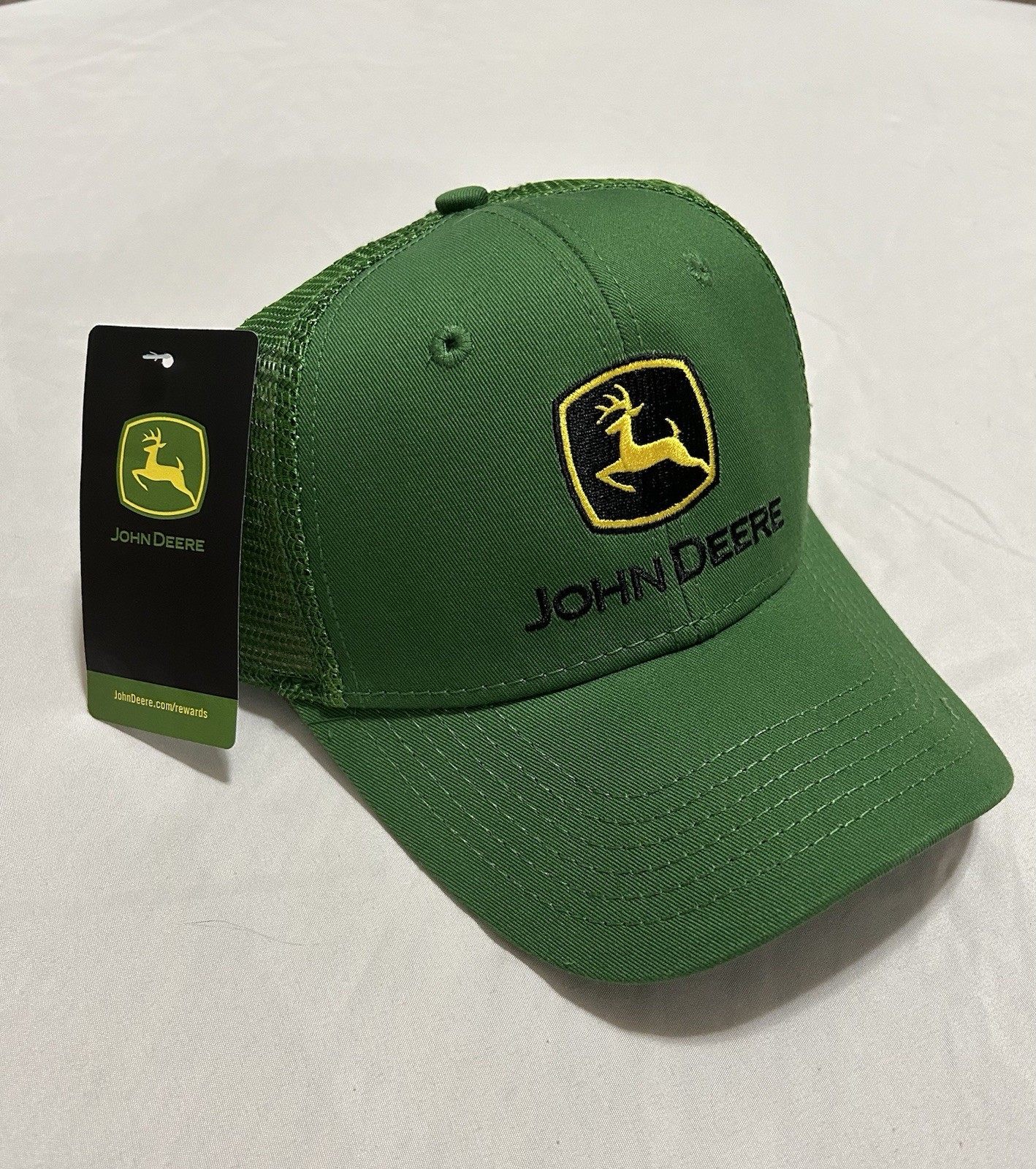 Brand New With Tags Green And Yellow John Deere Baseball Hat
