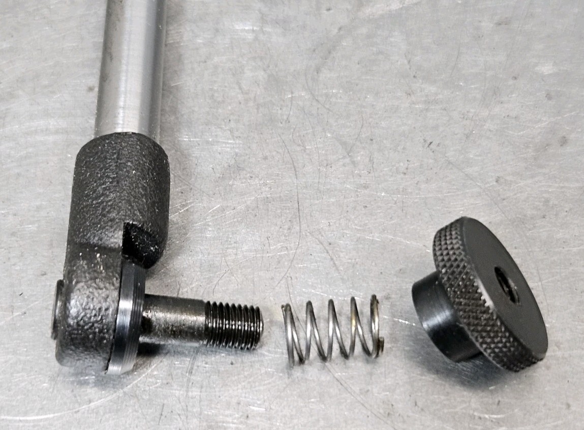 Starrett No. 657D magnetic base with a Fowler 1" dial indicator - 657