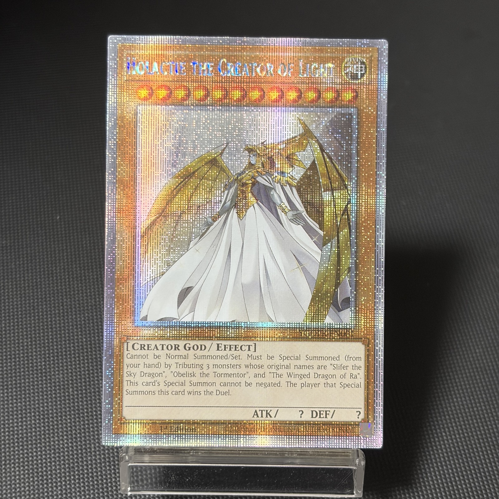 Custom|Holactie the Creator of Light|Secret Rare|English|DIY Fan-made #3