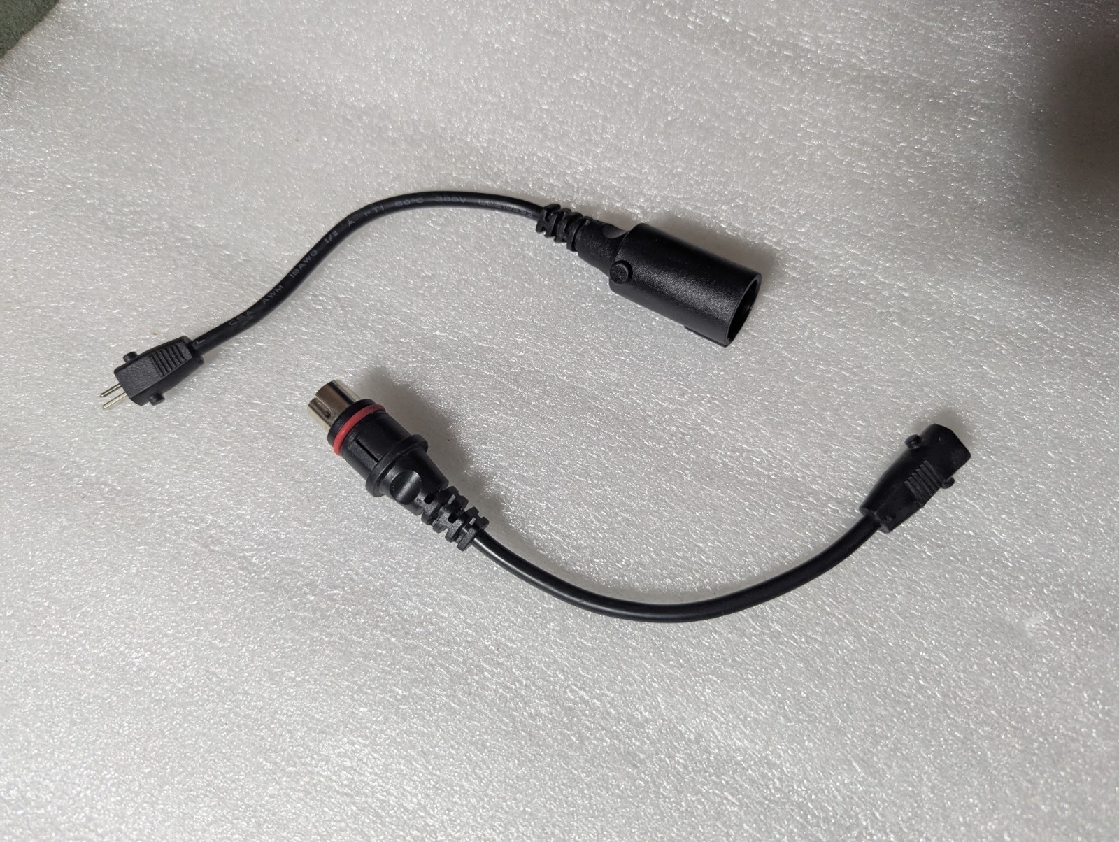Lazy Boy Rare 2 Cable Red Part Set Battery LaZBoy Rare Backup 2 Pin 5 Pin BOTH