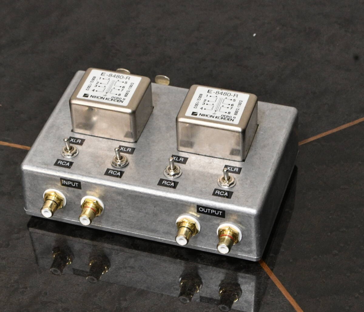 NIHON KOHDEN input transformer XLR - RCA CD/Line transformer 600ohm:600ohm