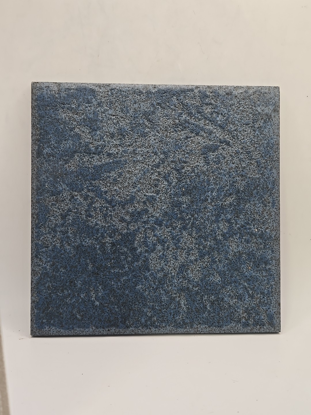 1pc Cornflower Blue Textured Matte Swimming Pool Ceramic Tile Frost Free 6"x6"