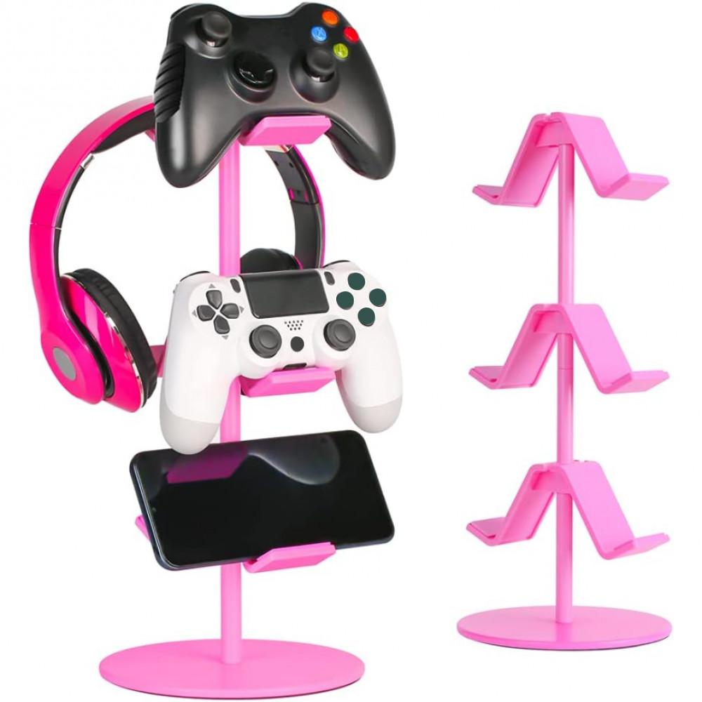 Game Controller Bracket 3-Layer Adjustable Hanger for Gaming Accessories