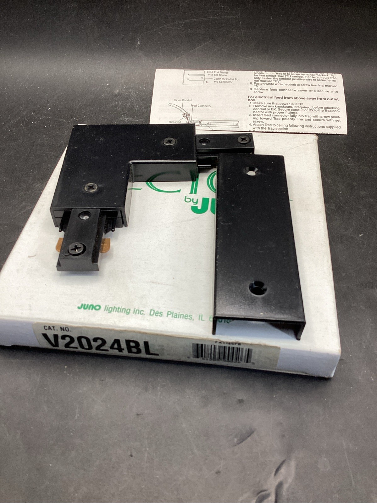 VECTOR BY JUNO ADJUSTABLE CONNECTOR IN #: V2024BL