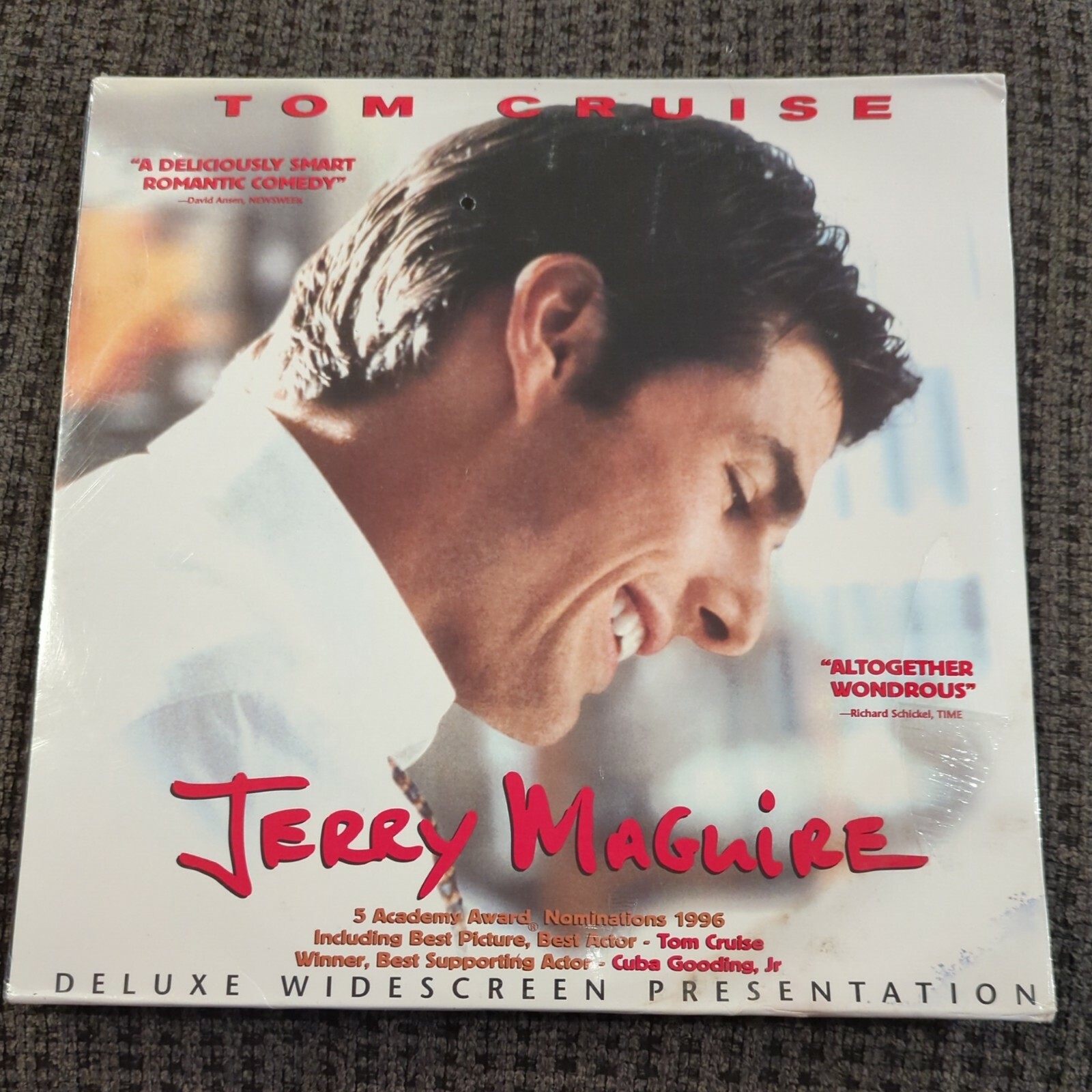 Jerry Maguire on Laserdisc Brand New SEALED Action Thriller Drama WIDESCREEN
