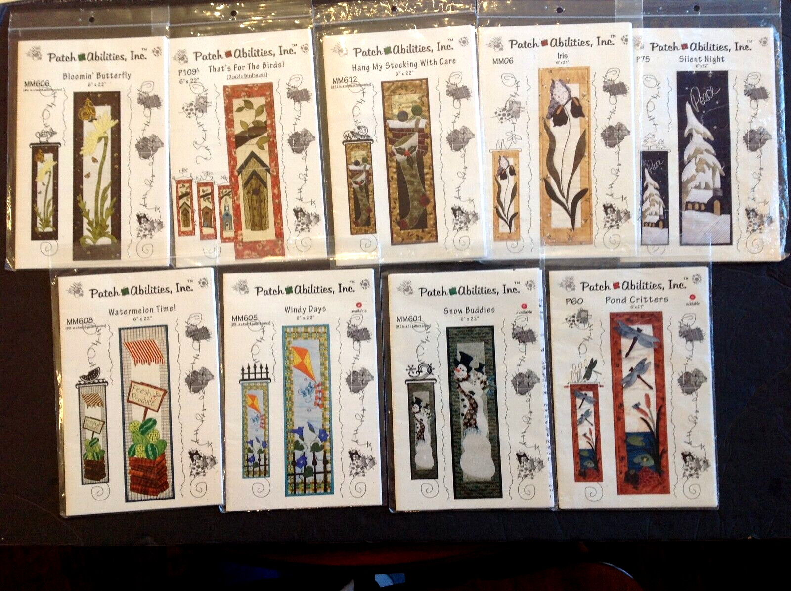 Patch Abilities Inc. Quilting Patterns Lot of 9