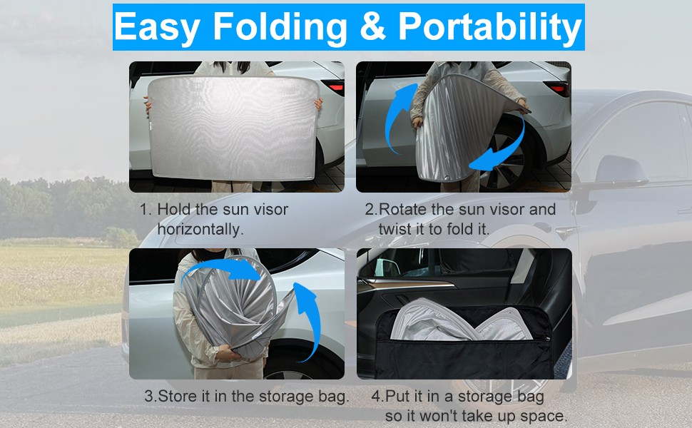 Roof Sunshade For 2024 2025 Tesla Model 3 Sunshade Roof Window Insulation UV