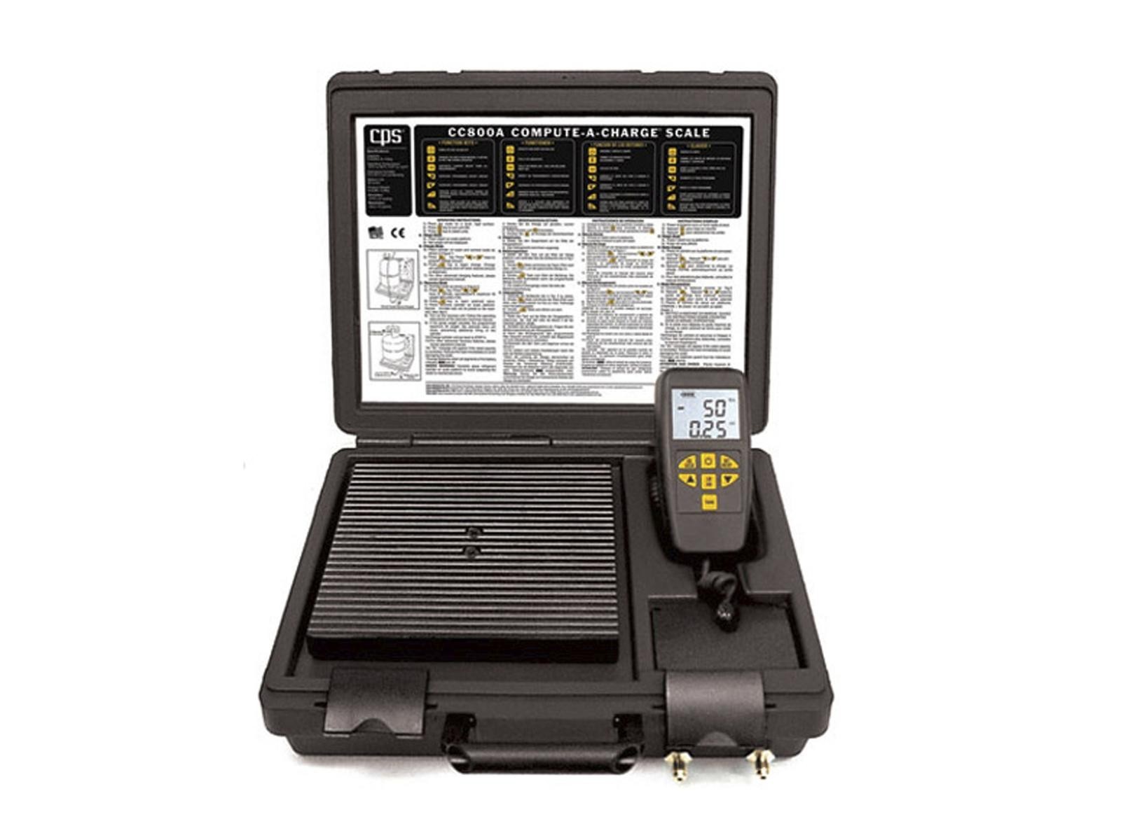 CC800A Compute-A-Charge 220 Lb Programmable Electronic Scale, 0.25 Oz Accuracy