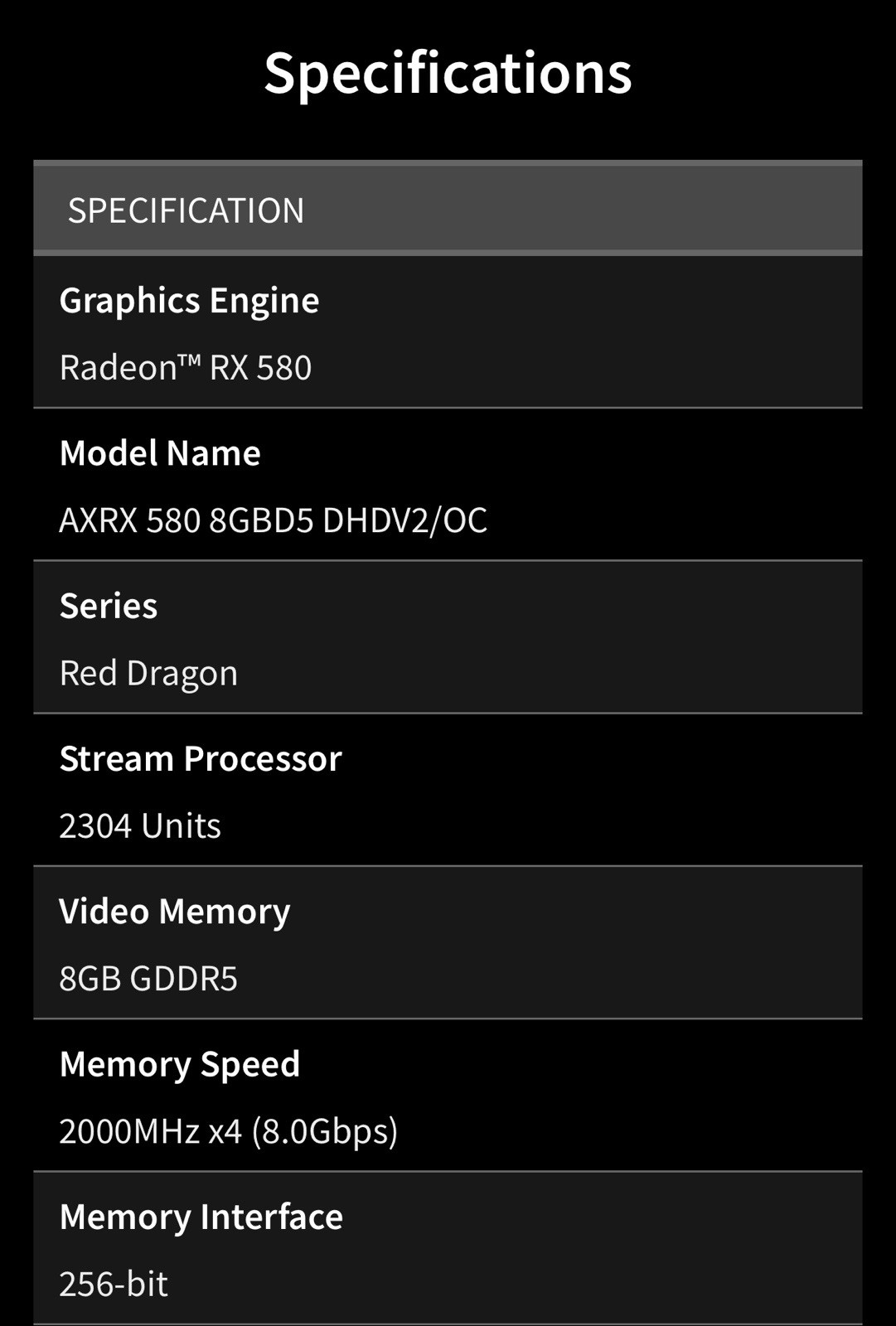 Radeon RX 580 8GB GPU - Powerful, Quiet, Fast Shipping