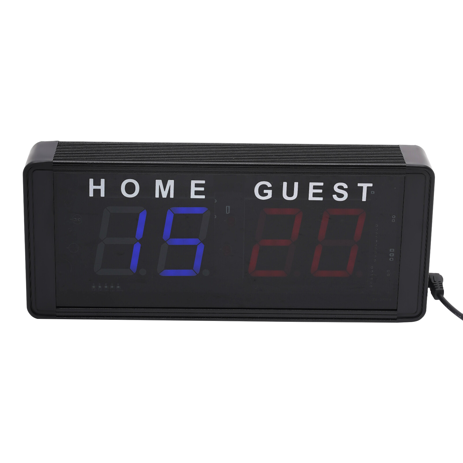 Modern Portable Tabletop Electronic Digital Scoreboards, Led Scoreboard Black