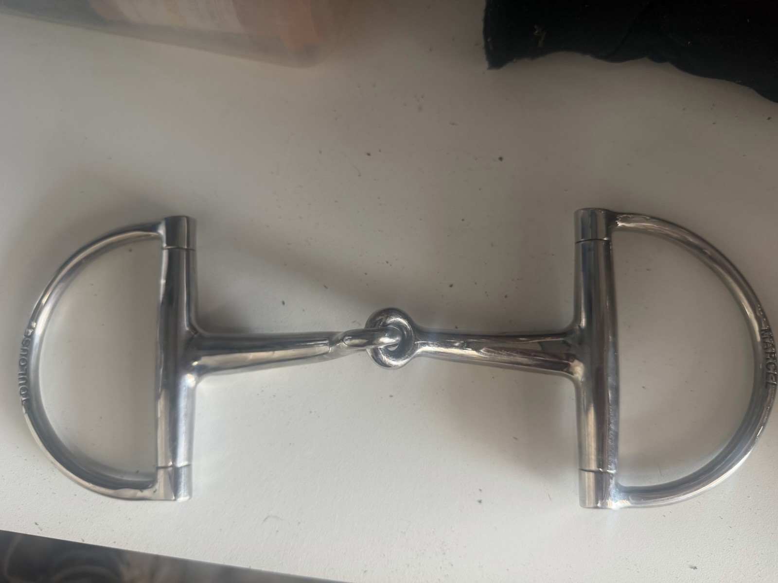 Mark Toulouse Dee Ring Snaffle Stainless Steel