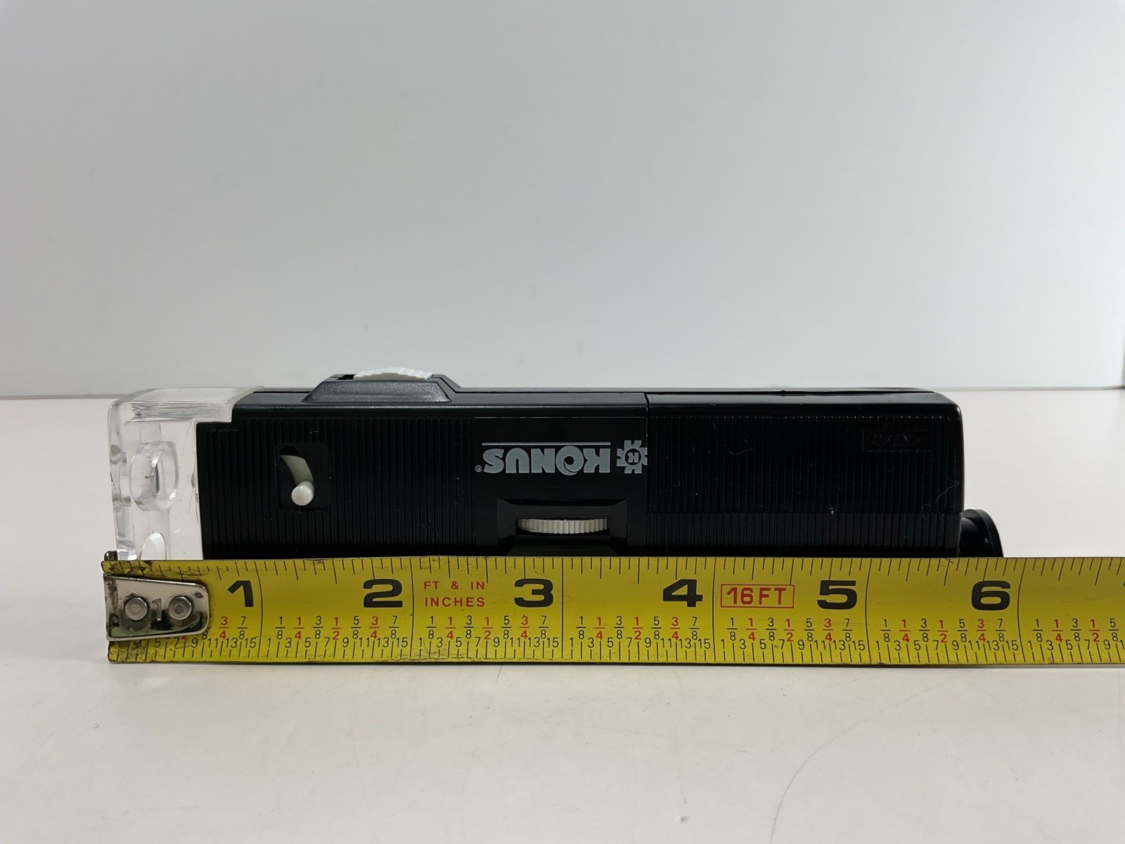 Konus 50x-80x Zoom Pocket Microscope (Model #3706) Flashlight Illumination